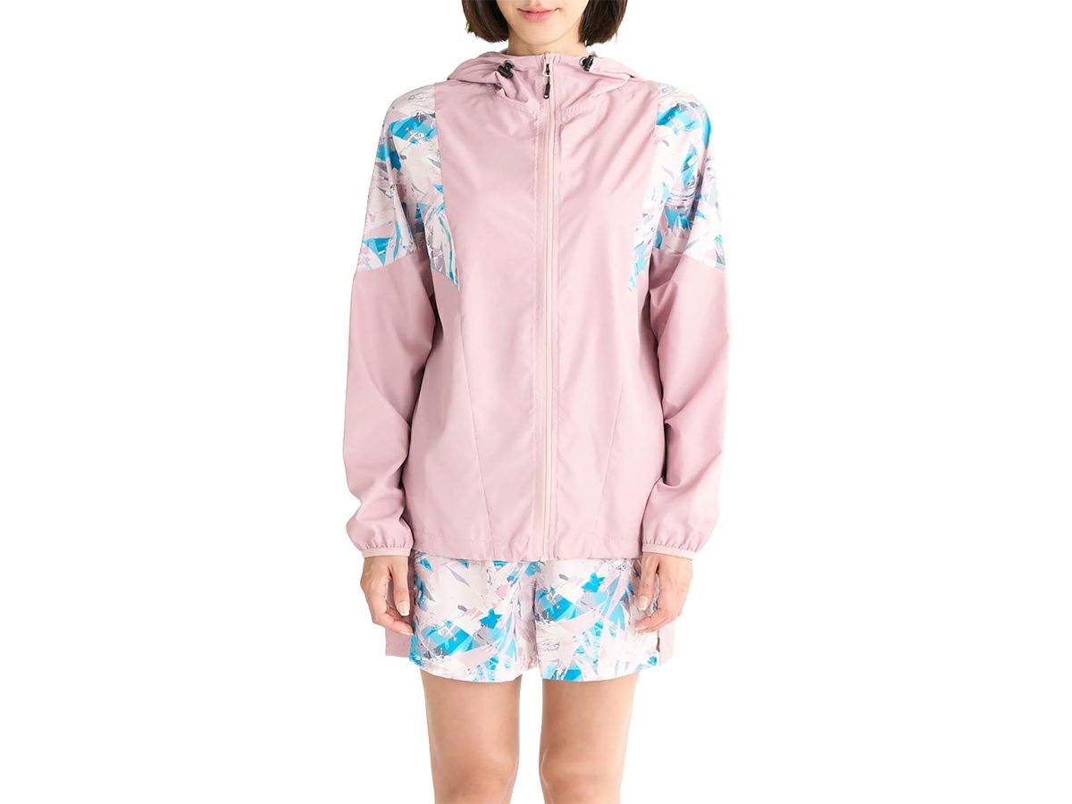 ロキシー ROXY HAVE A GREAT DAY JACKET ハブ ア グレート デイ ジャケット レディース 撥水 ブルー 青 スポーツ フィットネス パーカー ジャケット RJK254517-BLU ロキシー ハブ ア グレート デイ ジャケット レディース ROXY HAVE A