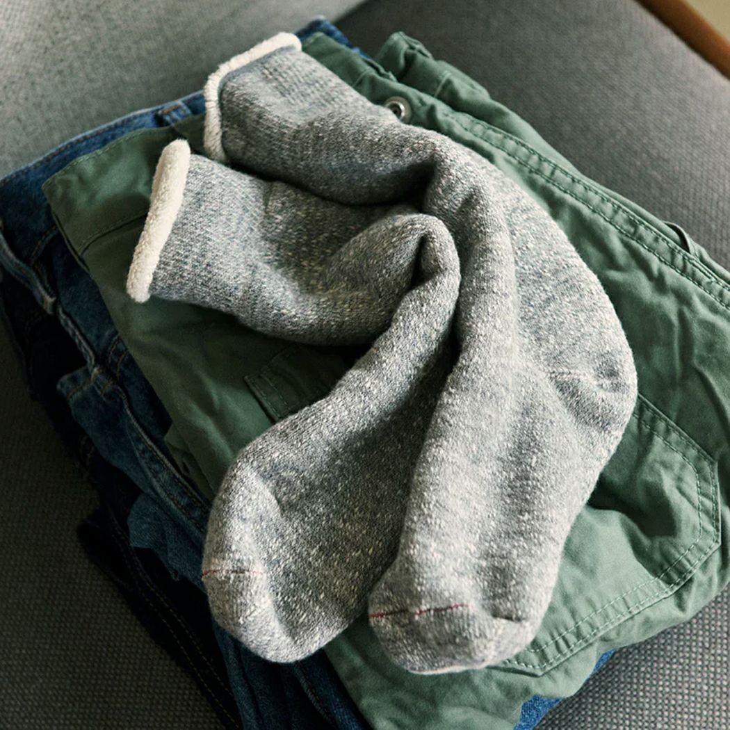 ロトトROTOTODOUBLEFACECREWSOCKSメンズレディースユニセックス靴下ソックス日本製グリーンカーキブラウングレーネイビーホワイトベージュオレンジイエローカジュアルR1001