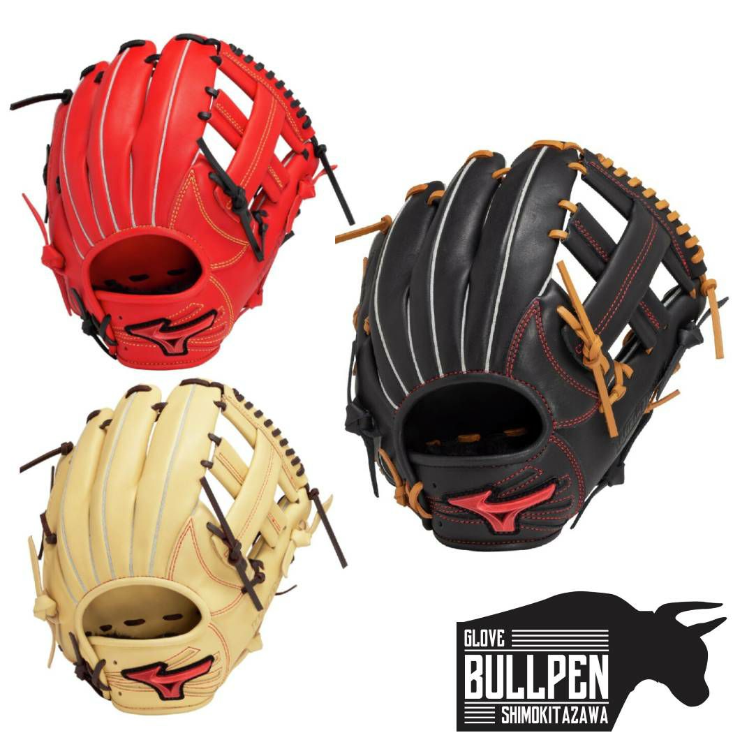 ミズノ MIZUNO WILL DRIVE RED ウィルドライブレッド IBE 軟式用グラブ
