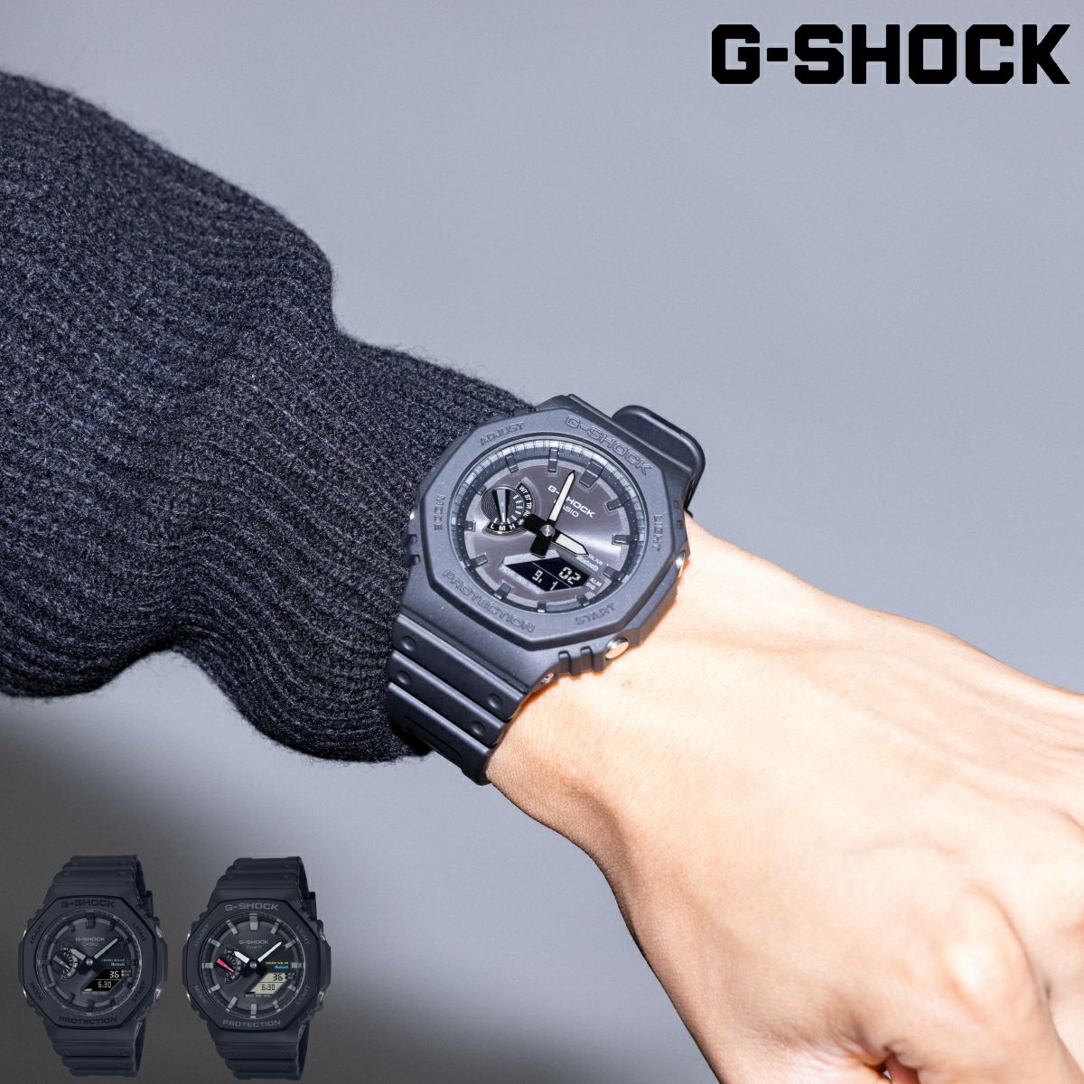 G-SHOCKGA-B2100AER デジタル腕時計 ブラック gショック ジーショック G-SHOCK ソーラー GA-B2100-1A1