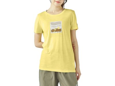 スーパーナチュラル sn super.natural エスエヌ サン ラヴァーズ Tシャツ レディース 春 夏 イエロー 黄色 スポーツ フィットネス 半袖 Tシャツ SNWP03181-49E