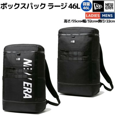 ニューエラ NEW ERA BOX PACK LARGE ボックスパック ラージ 46L  メンズ レディース ユニセックス カジュアル バッグ リュック バックパック デイパック ボックス型 通勤 通学 部活 新生活 1452136 14521369
