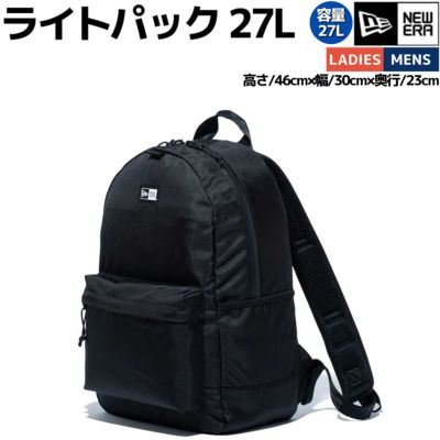 ニューエラ NEW ERA LIGHT PACK ライトパック 27L  メンズ レディース ユニセックス カジュアル バッグ リュック バックパック デイパック ボックス型 通勤 通学 部活 新生活 14521331