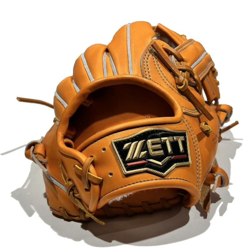 日の丸 デザイン 即戦力 型付きZETT PROSTATUS 最高級 グローブ ゼット 軟式 グローブ PROSTATUS 内野 ZETT 【野球・ソフト