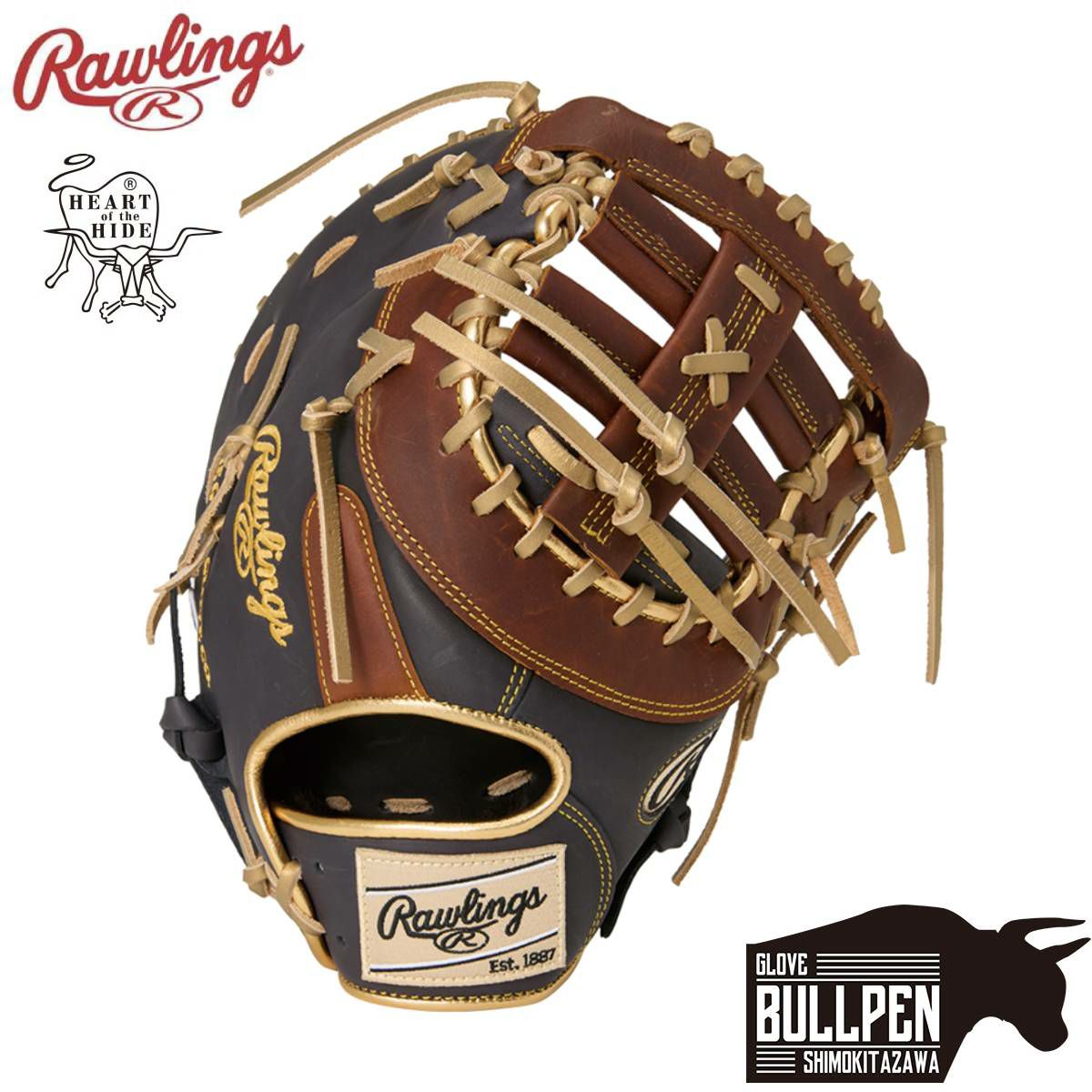 ローリングス Rawlings HOH MLB COLOR SYNC 軟式用ファーストミット 