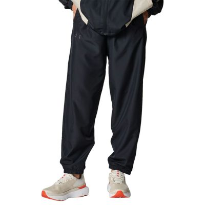 アンダーアーマー UNDER ARMOUR UAメッシュ ライナー ウーブン パンツ レディース ブラック 黒 スポーツ フィットネス ロング パンツ 6001386-001