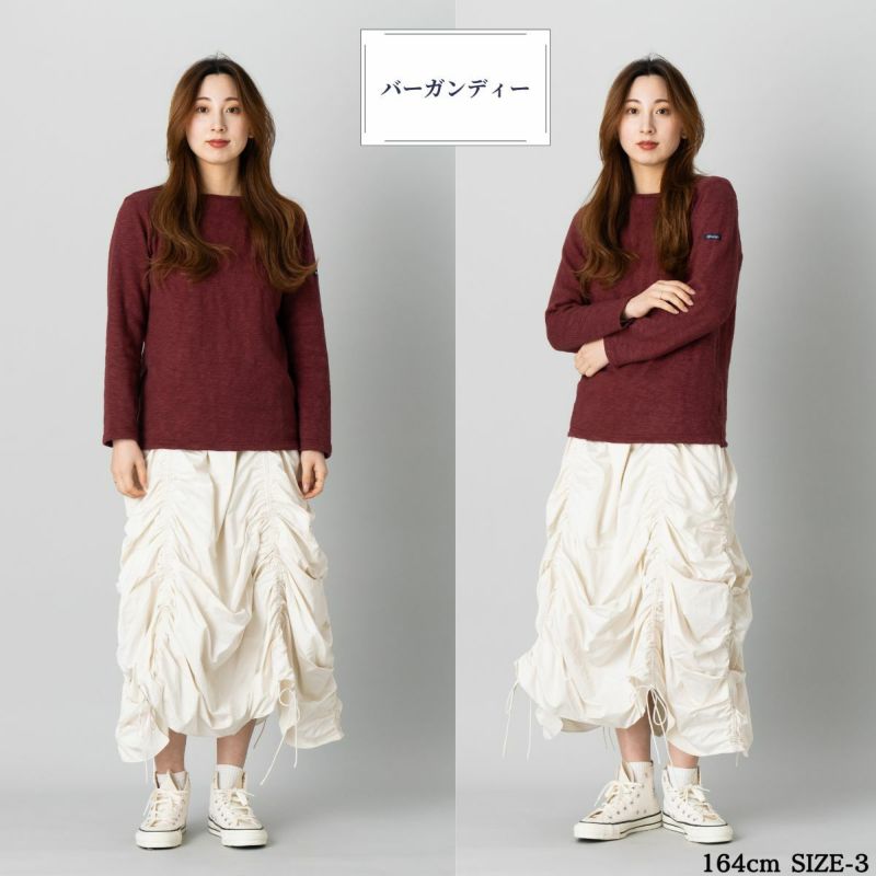 ティージー Tieasy ORIGINAL BOATNECK SHIRT ボートネック シャツ
