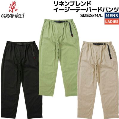 グラミチ GRAMICCI リネンブレンドイージーテーパードパンツ メンズ レディース ユニセックス ロングパンツ 長ズボン カジュアル アパレル テーパード リネンブレンド ルーズシルエット GUP5-SJP10