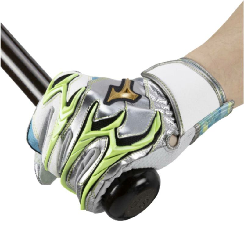 ミズノプロ　バッティンググローブ　プロ実使用 ミズノ MIZUNO 限定 ミズノプロ MizunoPro シリコンパワーアークDI