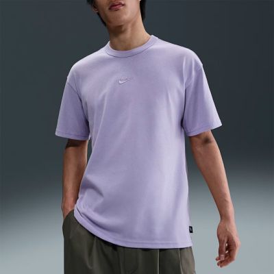 ナイキ NIKE スポーツウェア プレミアム エッセンシャル Tシャツ メンズ 春 夏 コットン 綿 パープル 紫 スポーツ トレーニング 半袖 Tシャツ DO7393-515