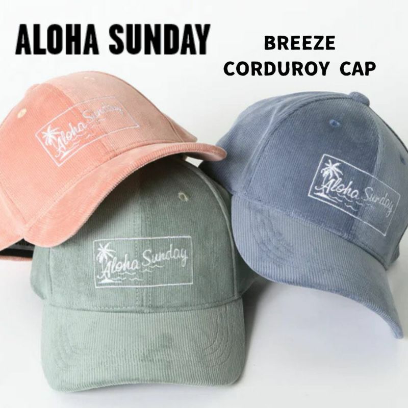 アロハサンデー ALOHA SUNDAY BREEZE CORDUROY LOW CAP ブリーズ