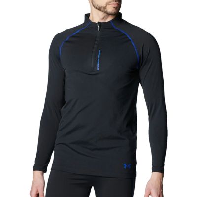 アンダーアーマー UNDER ARMOUR UAラッシュ ガード 1/4ジップ トップス メンズ ブラック 黒 スポーツ トレーニング 海 川 プール アウトドア 長袖 ラッシュガード 6001981-002