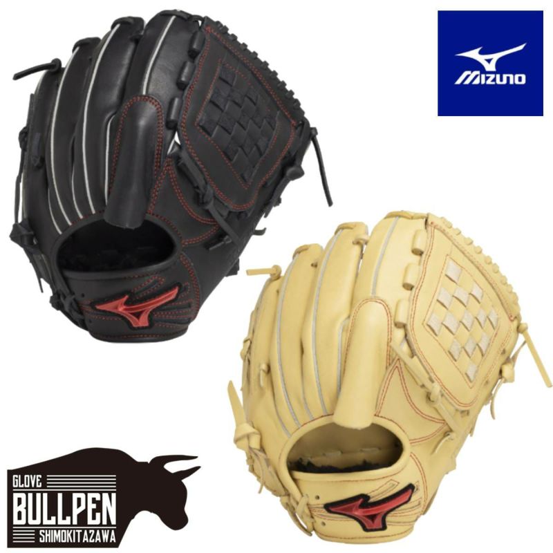 MIZUNO WILL DRIVE 一般軟式グローブ 左投げ 投手用 ブラック