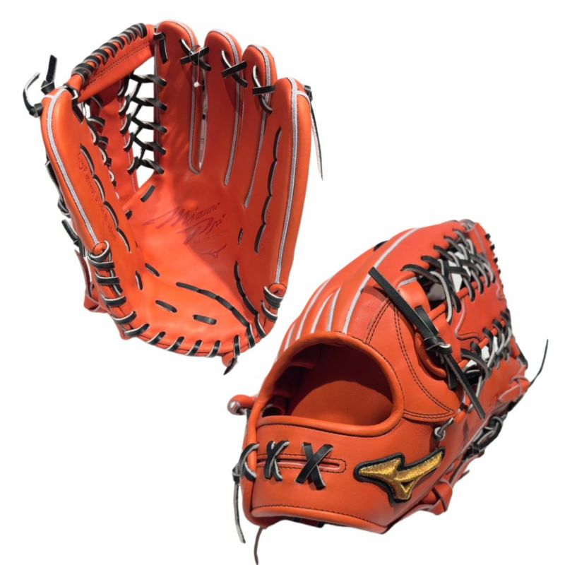 52 限定品 ミズノプロ 硬式用グラブ ブラック イチロー型 サイズ18N