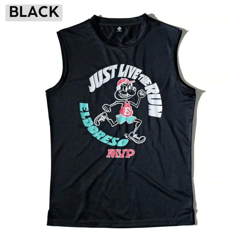 ELDORESO スケルトンノースリーブシャツ M 20%off】ELDORESO Lsd Bone Sleeveless E1213623 エルドレッソ
