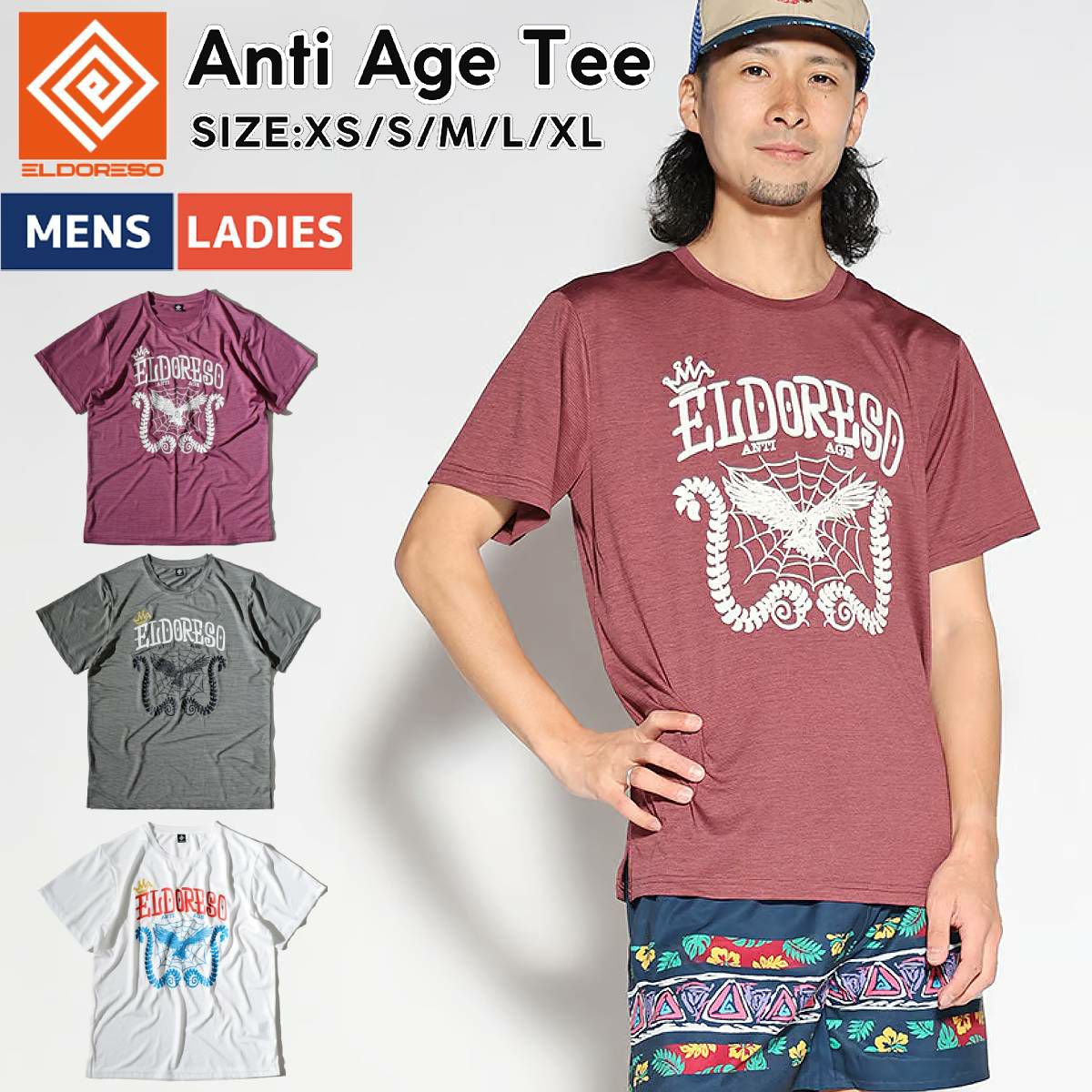 エルドレッソ ELDORESO Legese Tee レゲセ Tシャツ メンズ