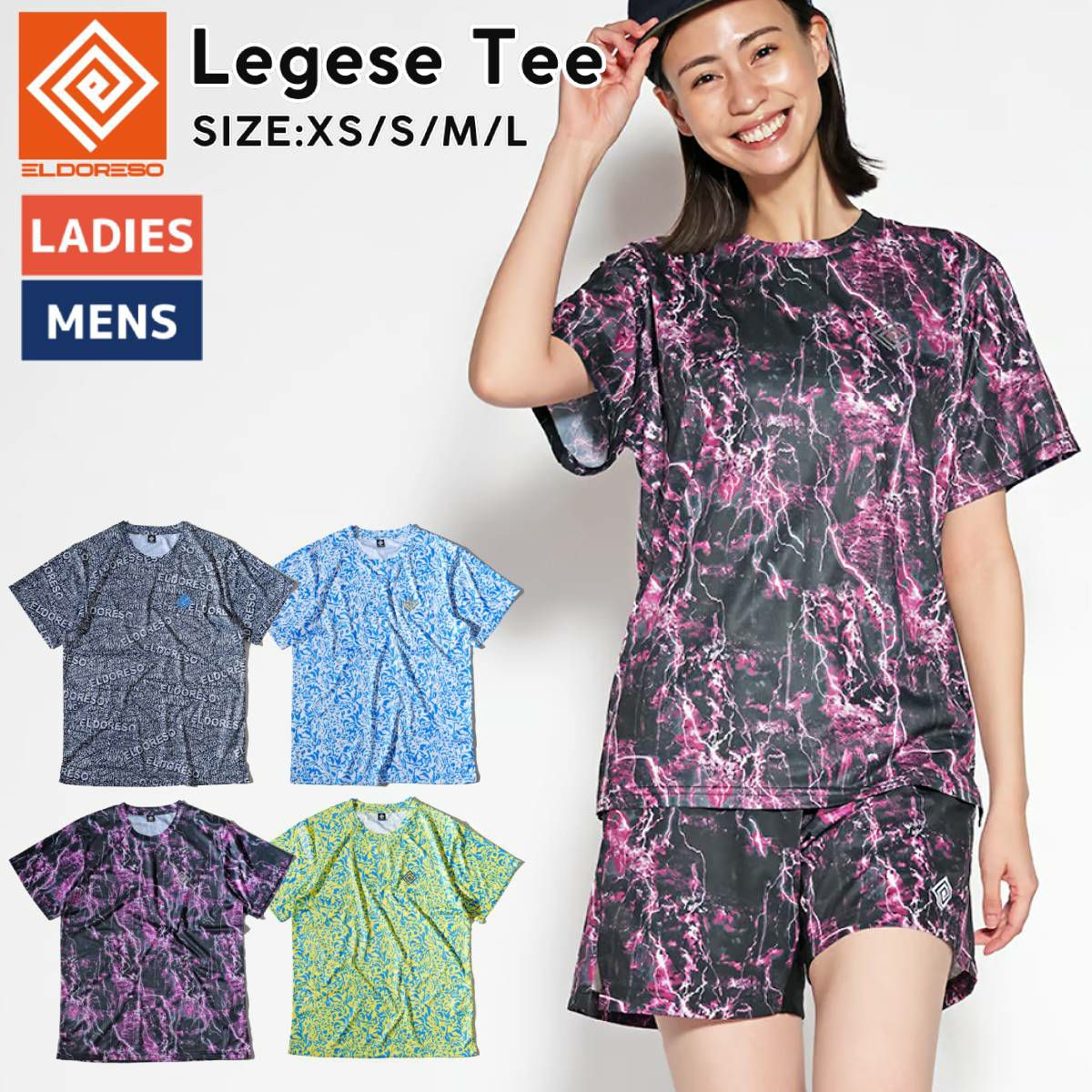 エルドレッソ ELDORESO Legese Tee レゲセ Tシャツ メンズ