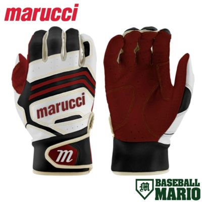 マルーチ／マルッチ marucci FUZN PRO バッティンググローブ 両手用 一般 天然皮革 マルチカラー 野球 バッティング手袋 バッティングラブ ベースボールマリオ MBGFZNP