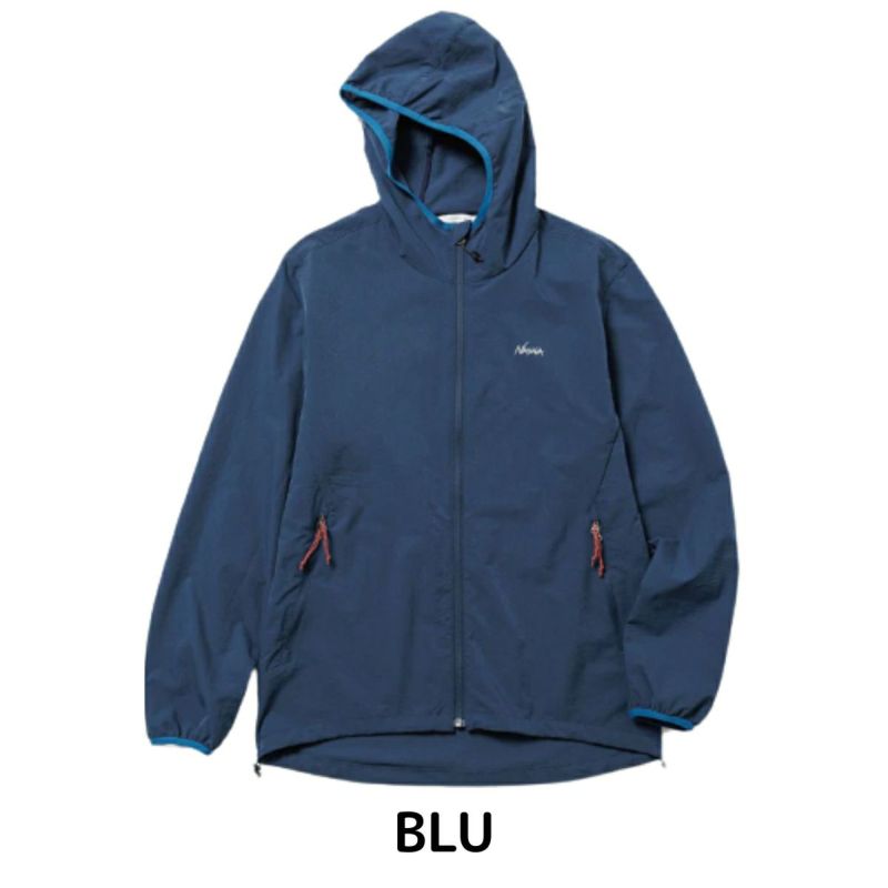 KNIT DOCKING パーカー ナンガ ドットエア コンフィー ジップパーカー メンズ