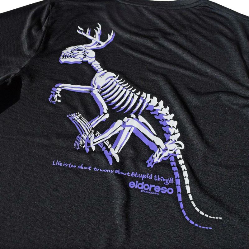 ELDORESO Bone Dinosaur Tee グレー L ELDORESO Bone Dinosaur Tee グレー L ELDORESO エルドレッソ