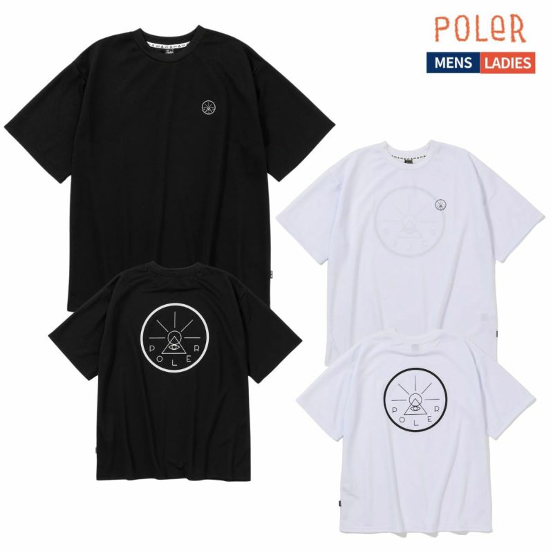 POLER ポーラー 2WAY DRY MOCK TEE サイズ (S) POLER ポーラー 2WAY DRY MOCK TEE (S) POLeR（ポーラー）の