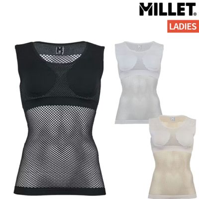 ミレー  ドライナミックメッシュタンクトップ  レディース MILLET Drynamic mesh tank top