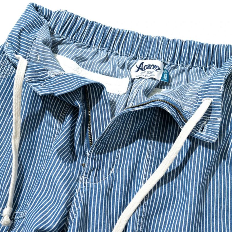 アオゾラ AOZORA AOZORA DENIM ヒッコリー ワイド ベーカー