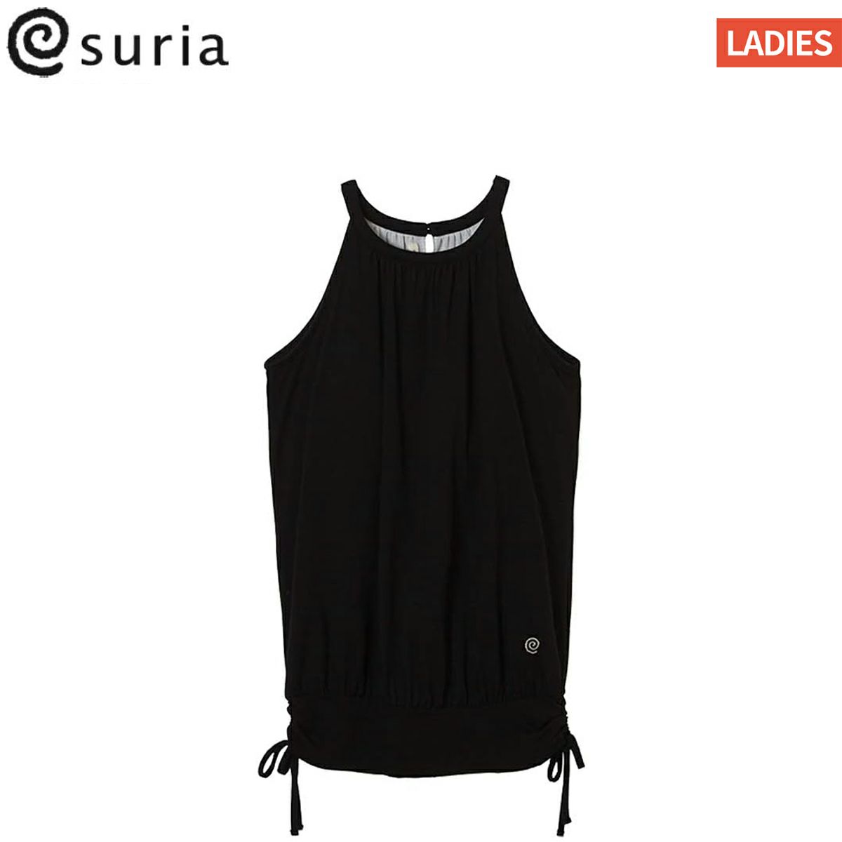 Suria ブラック カスケードタンク M スリア カスケードタンク レディース suria Cascade Tank | スポーツ
