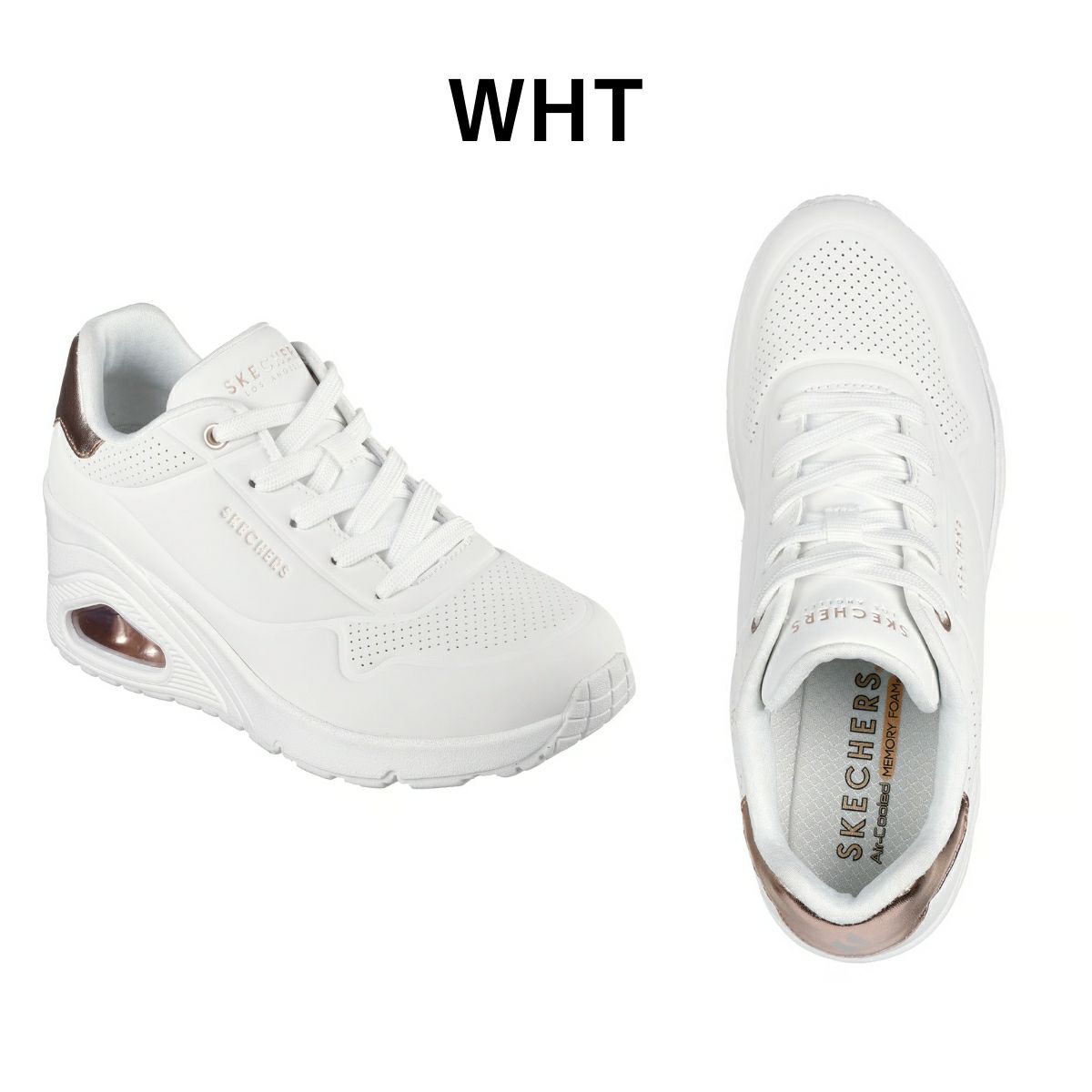 スケッチャーズ ウノ ウェッジ ハイ ステップス SKECHERS UNO WEDGE HI