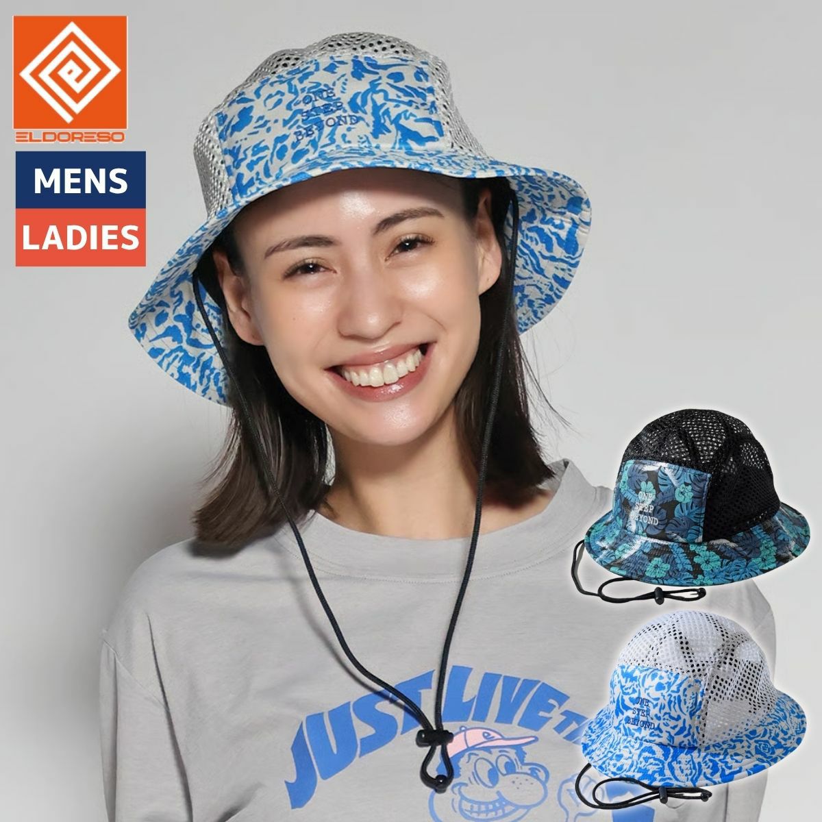 エルドレッソ　ELDORESO Just Live Cap Mサイズ ELDORESO Just Live Cap (White) | TRAILHEAD ISESAKI BASE