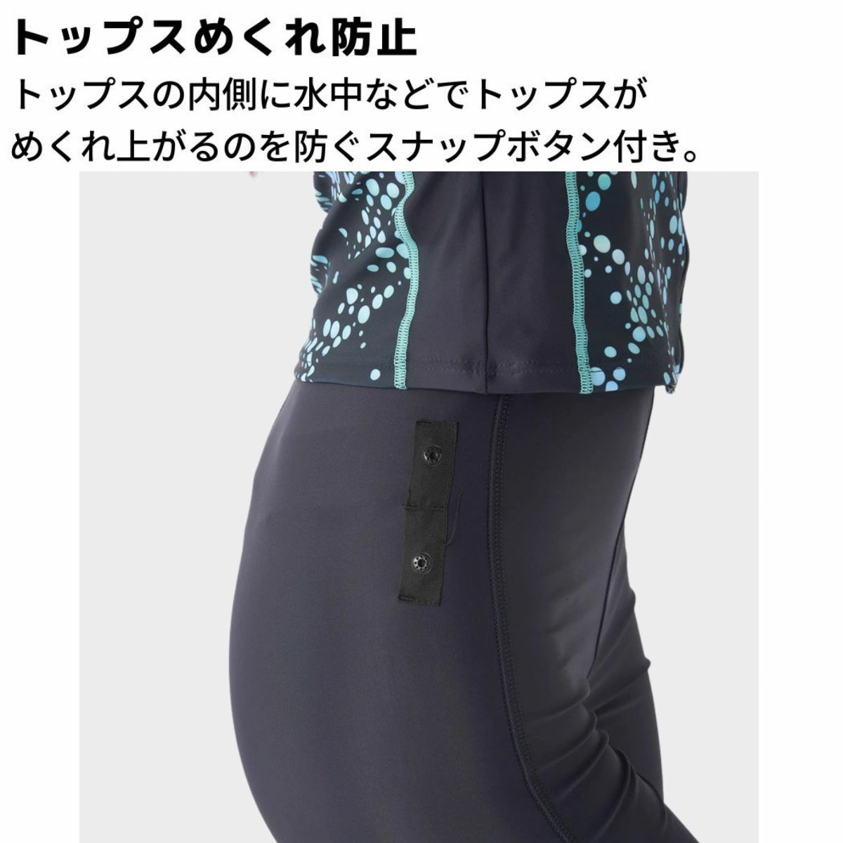 フィラ FILA フィットネス水着 選べる3点セット 総柄 フルジップ