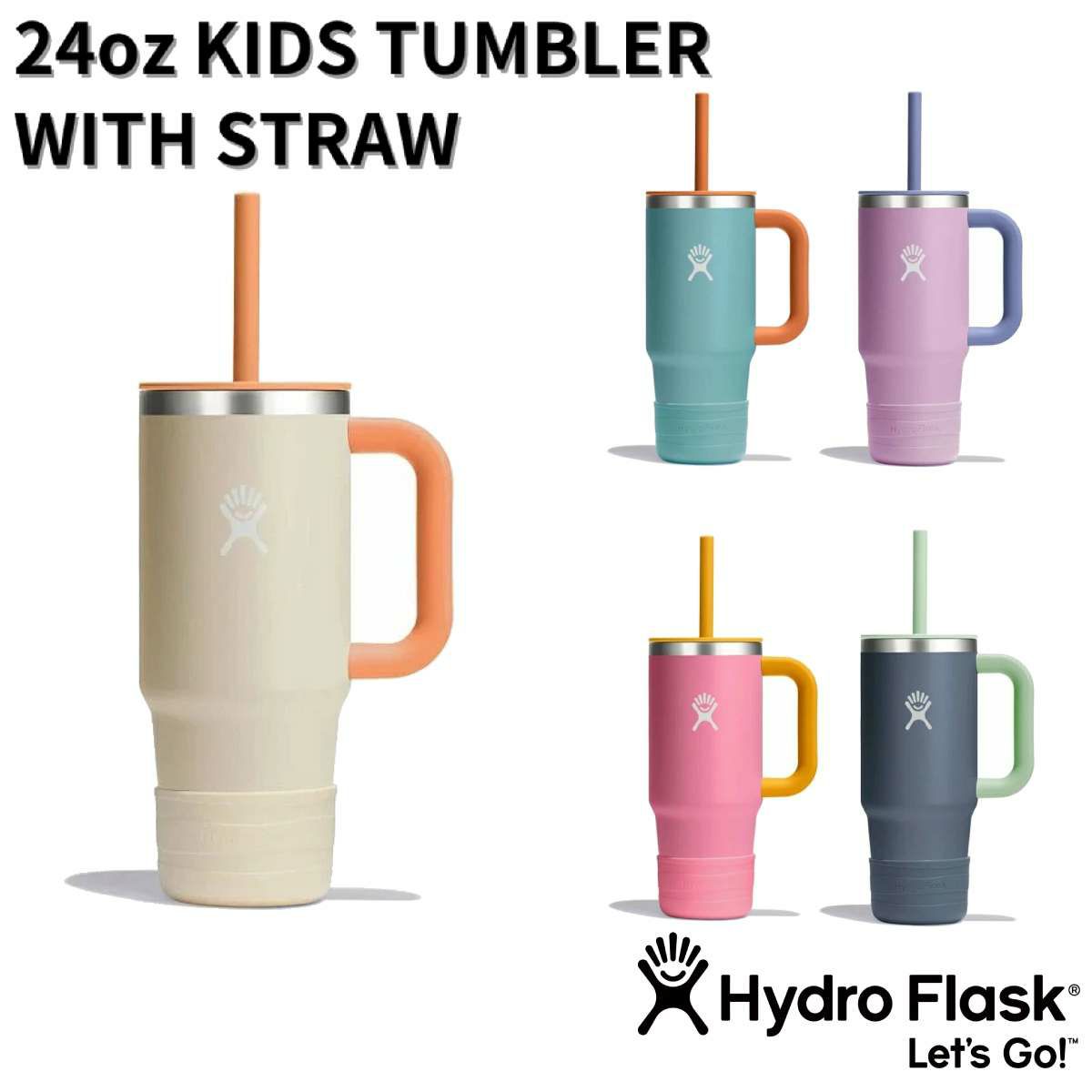 ハイドロフラスク 24oz KIDS TUMBLER WITH STRAW キッズ Hydro