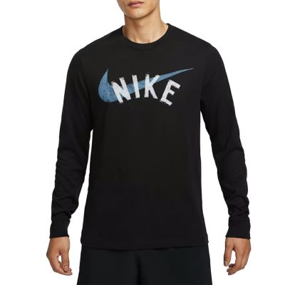ナイキ ドライフィット 長袖フィットネスTシャツ メンズ NIKE