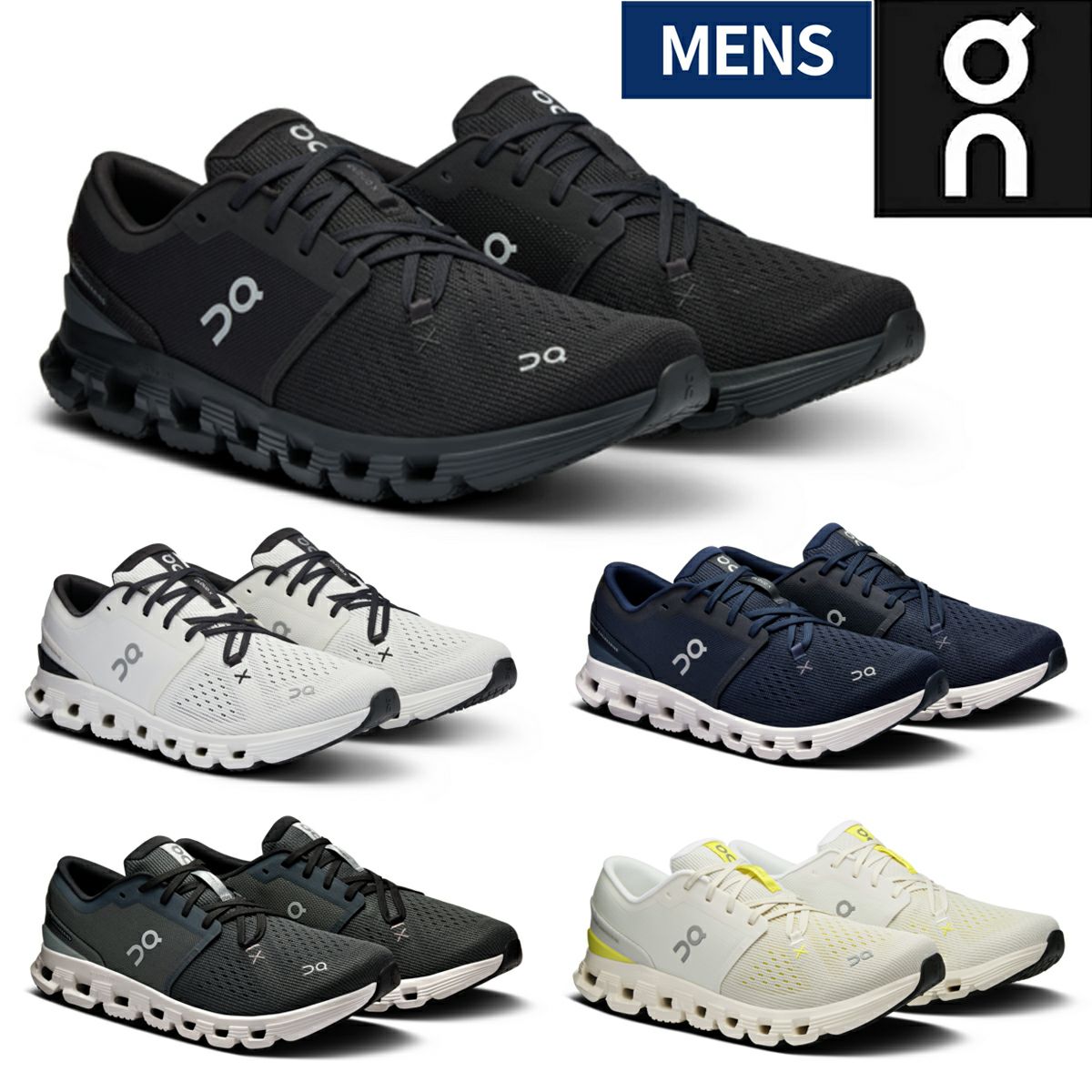 On - on Cloud X4 オン クラウド X4 新品 25.5 楽天市場】オン クラウドX4 メンズ On Cloud X4 靴 シューズ 黒