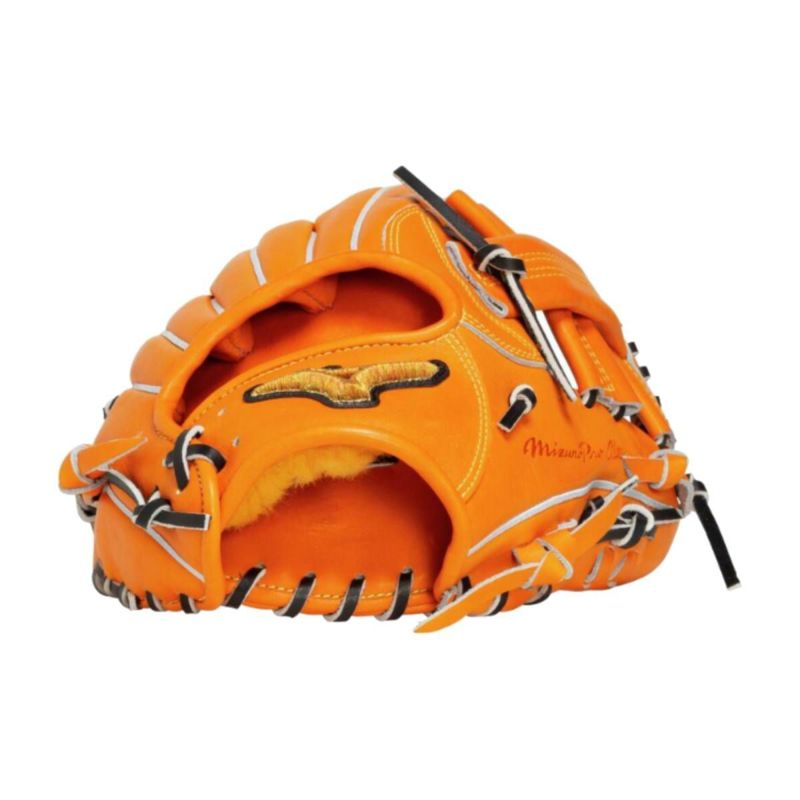Mizuno Pro オレンジ グローブ 箱付き Mizuno Pro スプレンディッドオレンジ軟式グローブ 収納袋付き