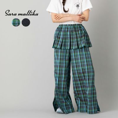 サラマリカ ポリタフタフリルパンツ レディース Sara mallika