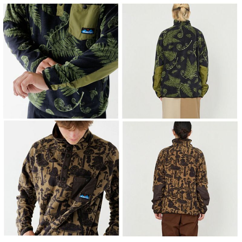 カブー KAVU KAVU ティーナウェイ フリース 防寒着 プルオーバー