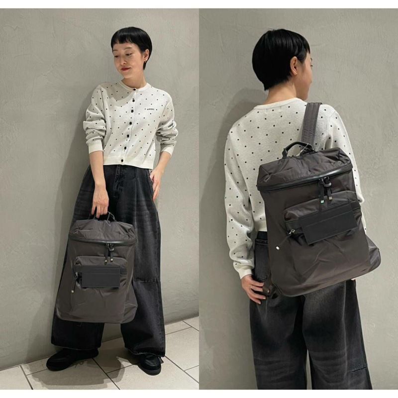 エミ eco撥水ベーシックバックパック レディース ユニセックス 17L