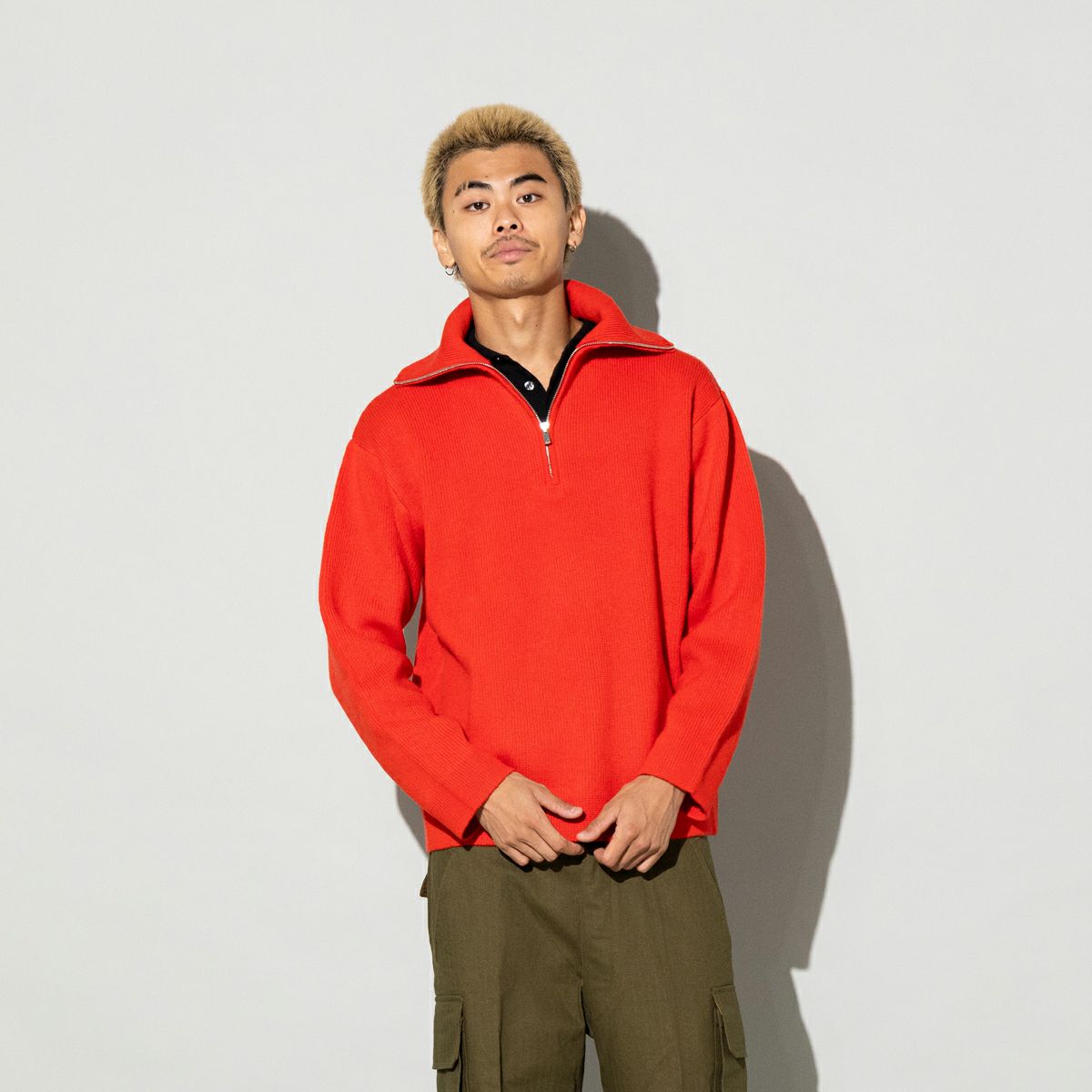 アニュアル ハーフジッププルオーバー メンズ レディース ユニセックス