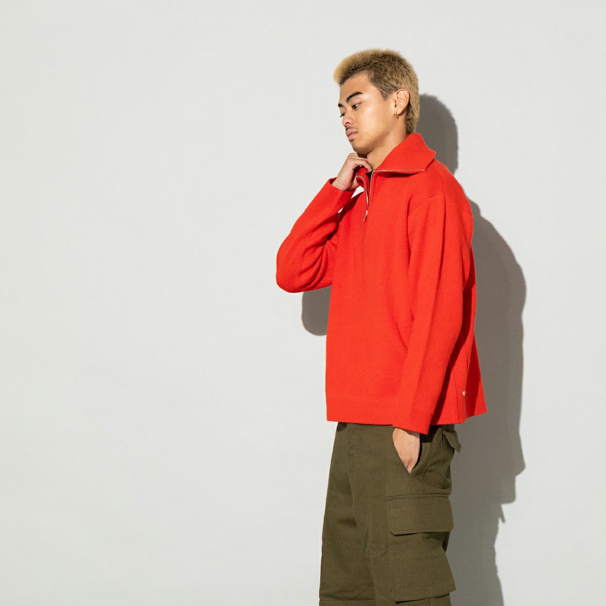 アニュアル ハーフジッププルオーバー メンズ レディース ユニセックス