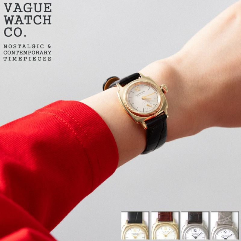 正規取扱い店】ヴァーグウォッチ VAGUE WATCH Coussin 12 croco