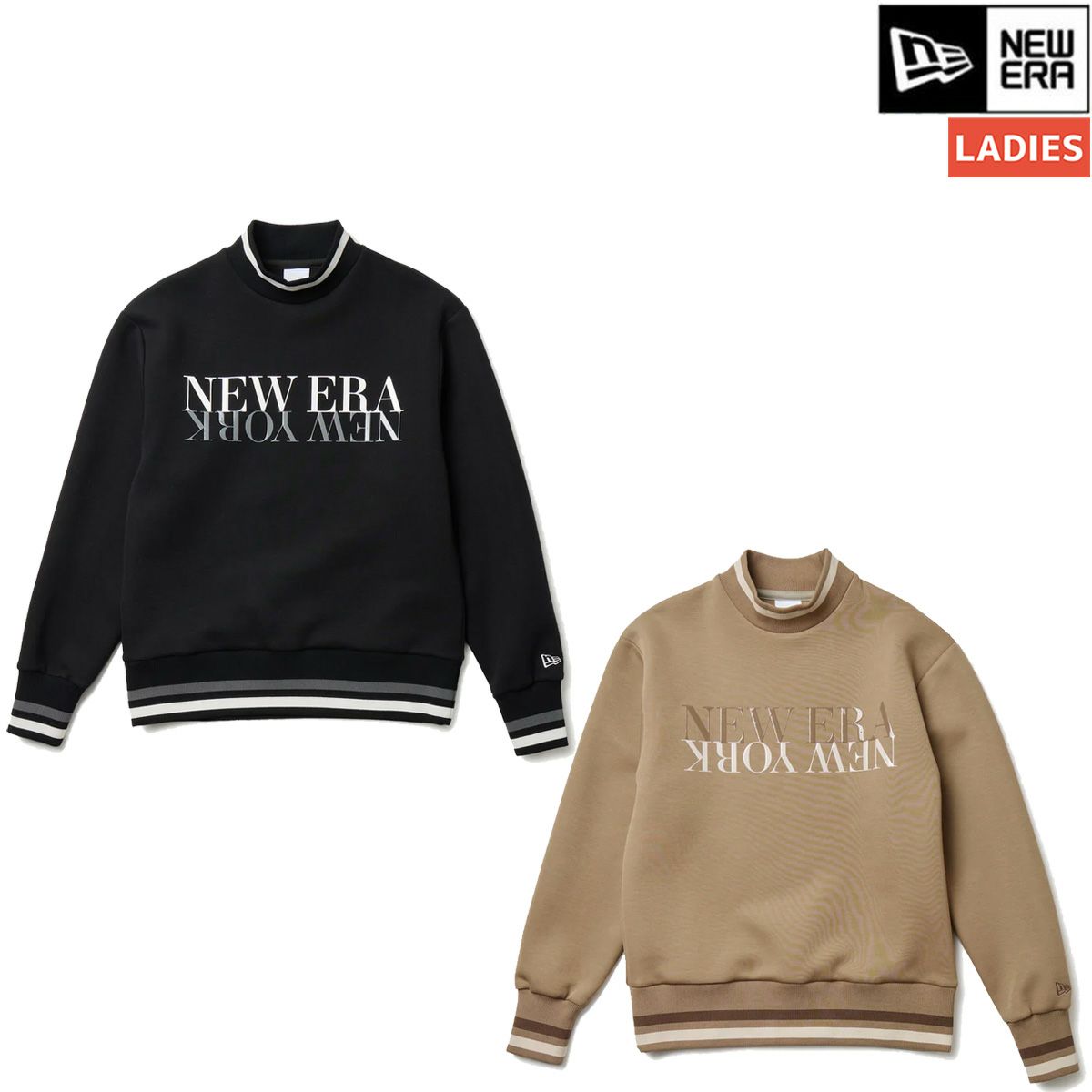ニューエラ テックスウェット モックネック クルーネック レディース