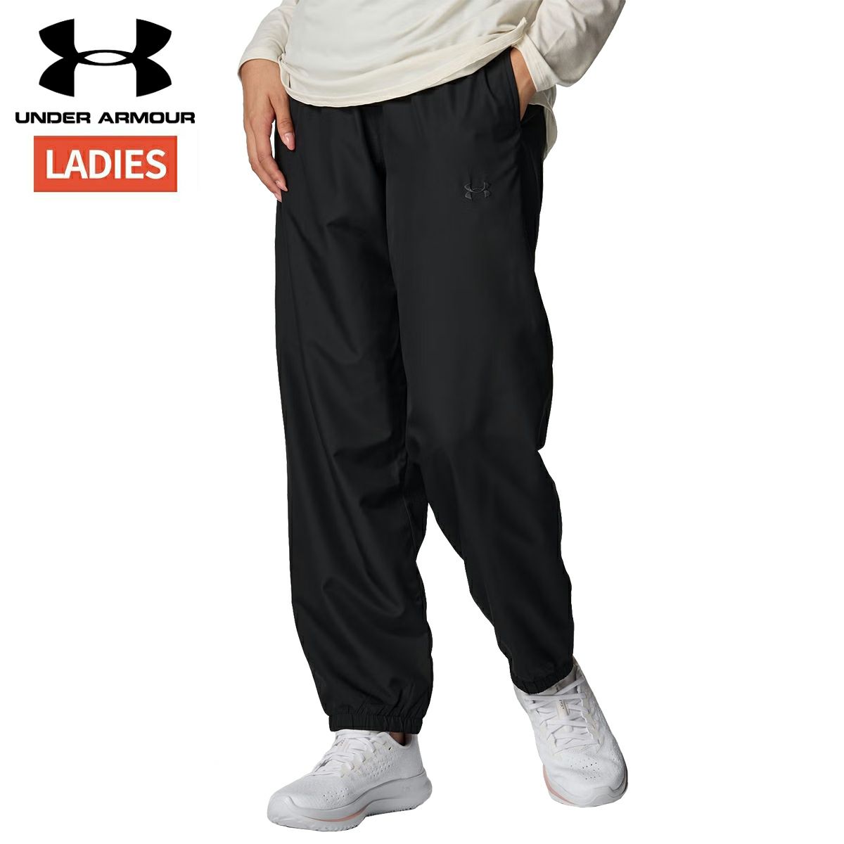 アンダーアーマー UAメッシュ ライナー ウーブン パンツ レディース
