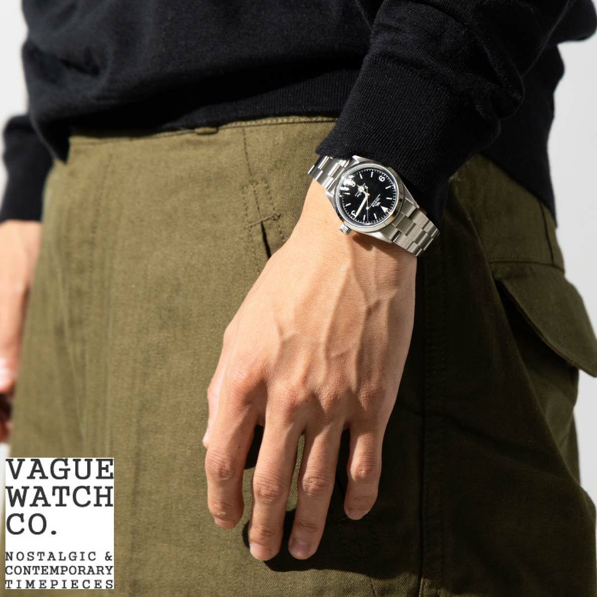 極美品 VAGUE WATCH Every-One メンズ 自動巻き 腕時計 極美品 VAGUE WATCH Every-One メンズ 自動巻き 腕時計 VAGUE WATCH CO
