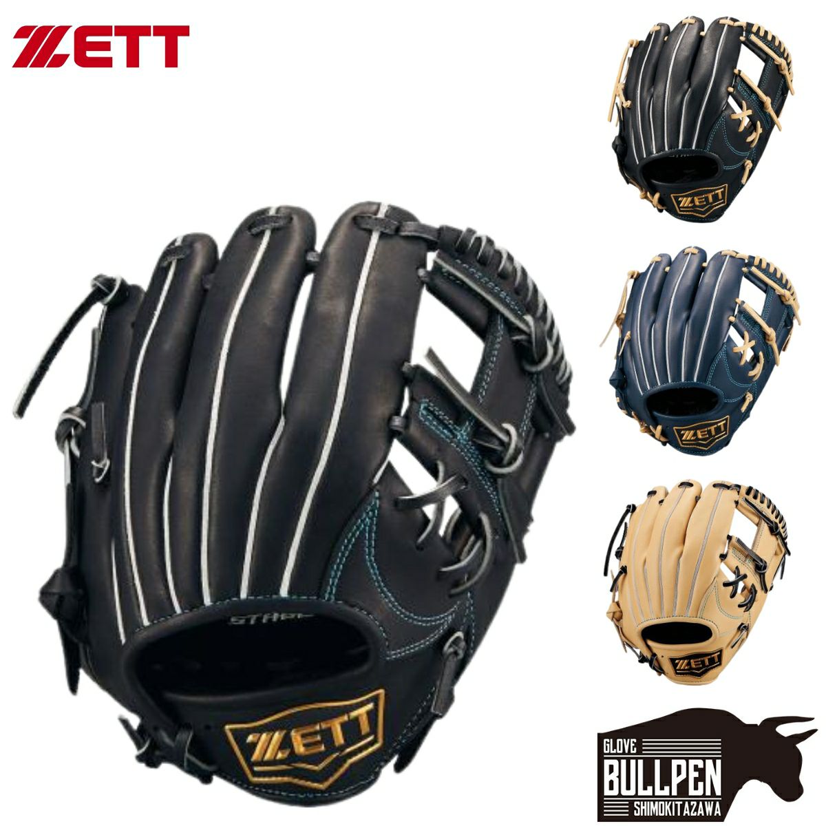 ゼット ゼロワンステージ 少年軟式用グラブ 内野手用 ジュニア ZETT