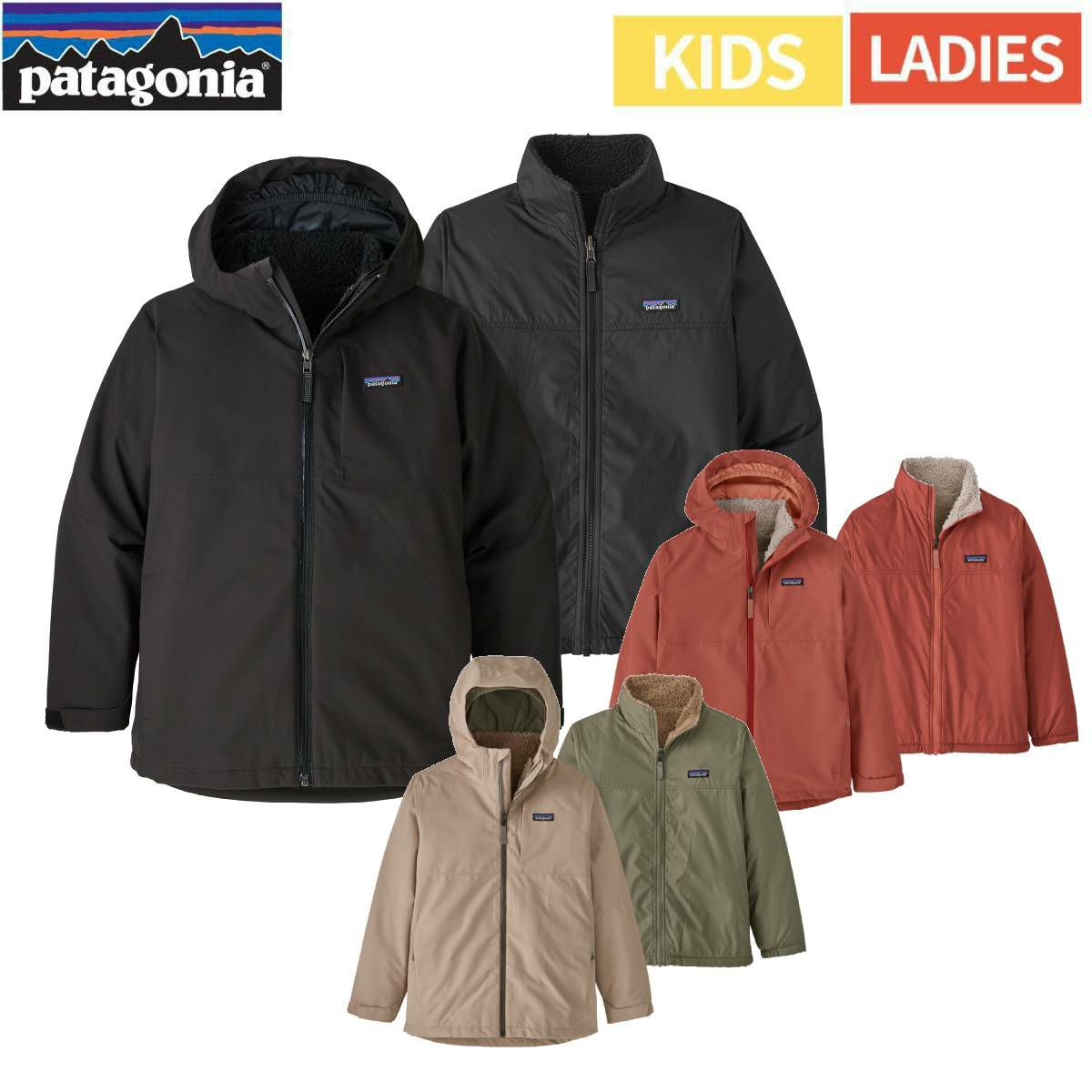 フォーインワン エブリデー ジャケット レディース PATAGONIA 4-IN-1
