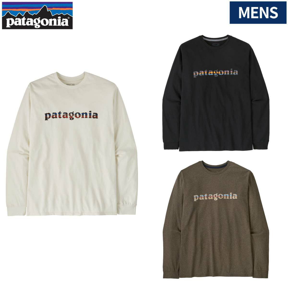 パタゴニア ロングスリーブ・P-6ロゴ・レスポンシビリティー PATAGONIA
