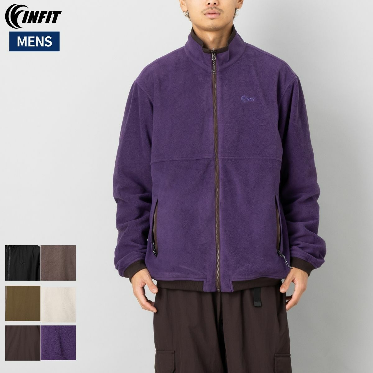 インフィット のびのび！ ストレッチデニムジャケット メンズ INFIT