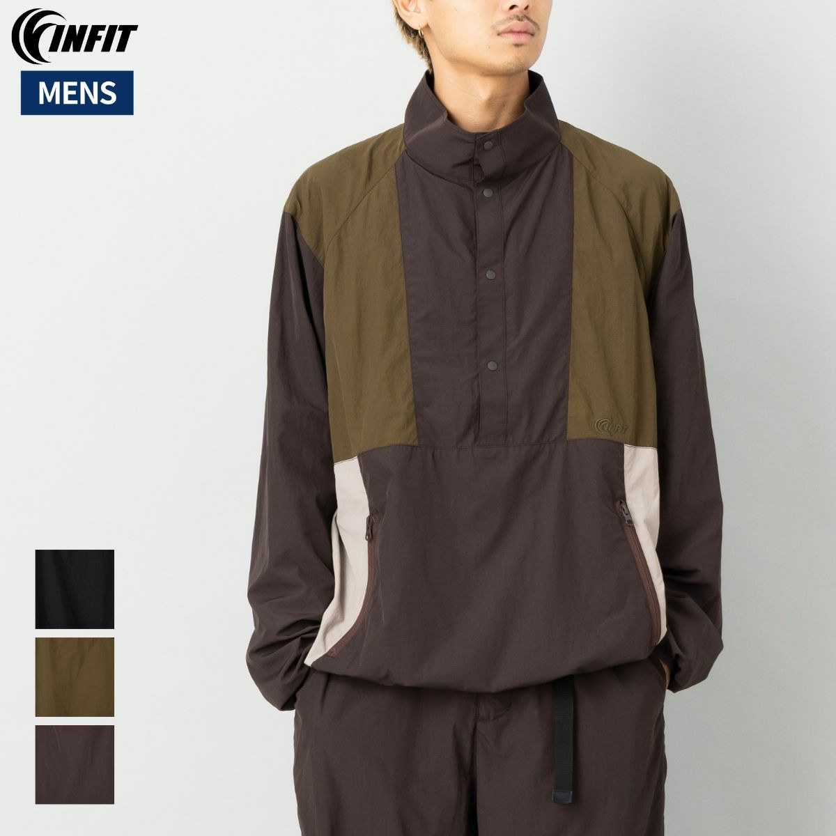 インフィット のびのび！ ストレッチデニムジャケット メンズ INFIT