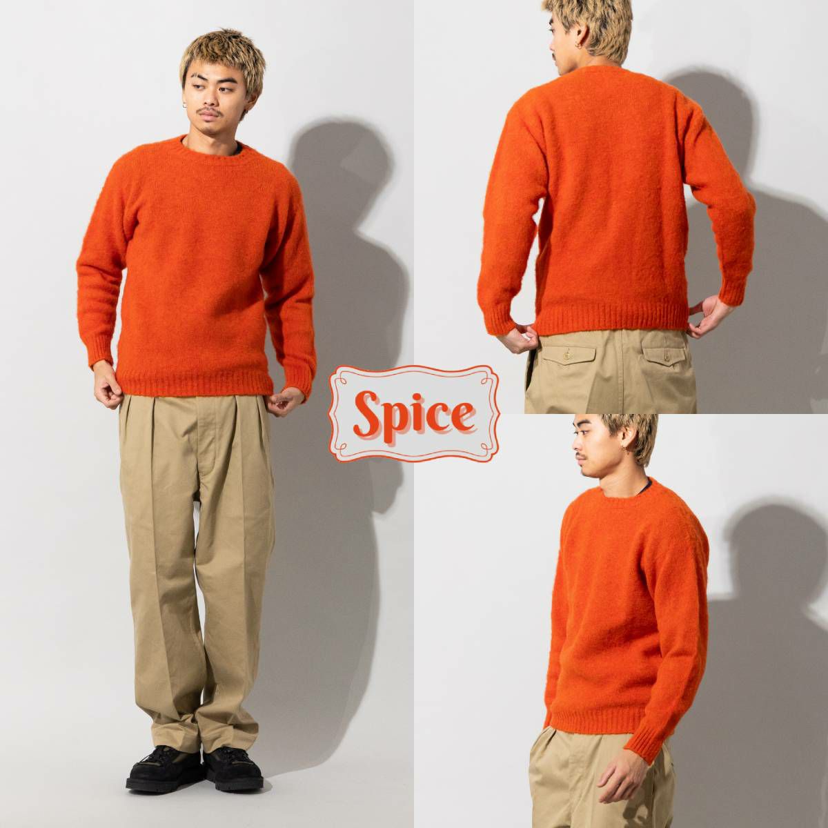 シェットランドウーレン Shetland Woollen Co 2025AW クルーネック